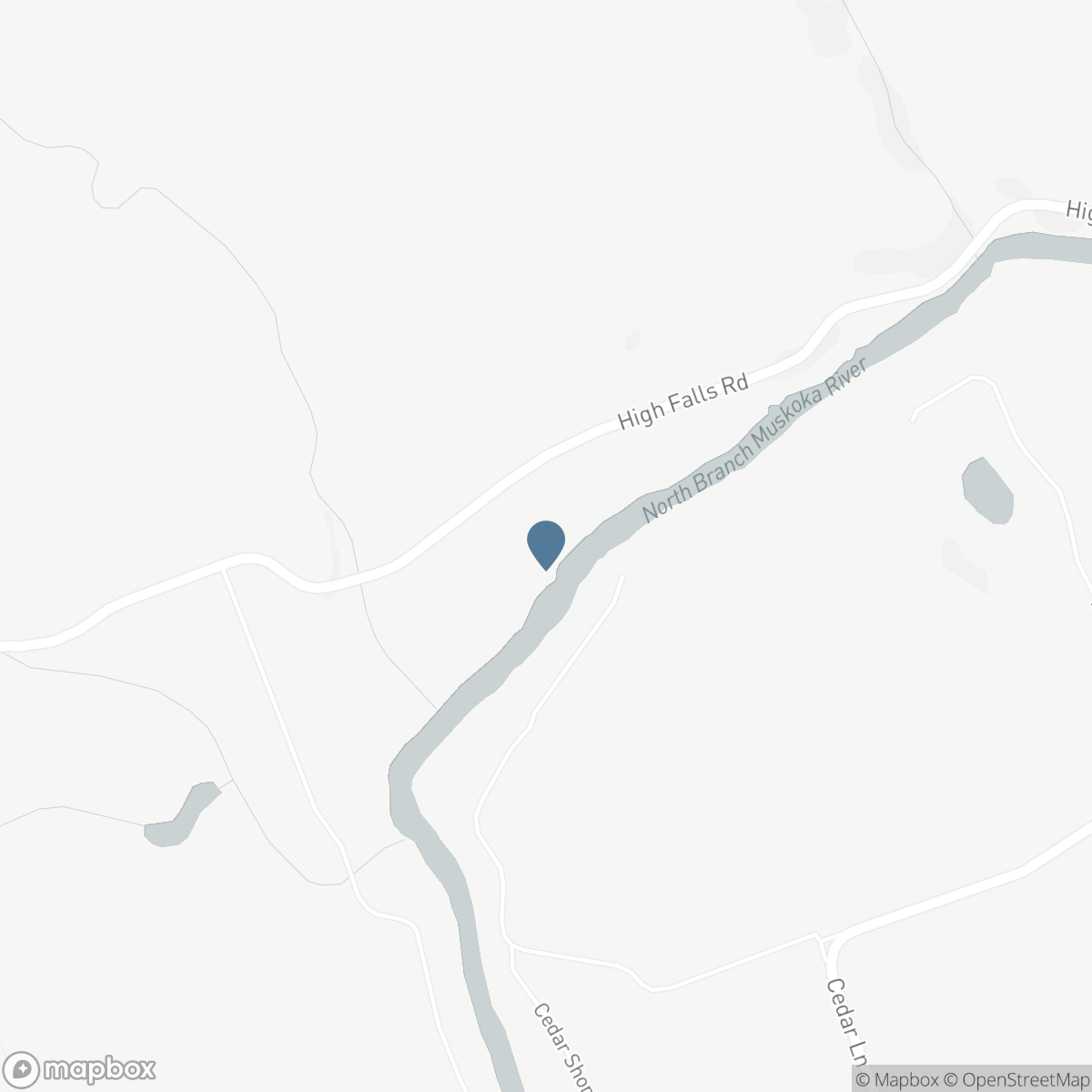 1162 HIGH FALLS ROAD, Bracebridge, Ontario P1L 1W9